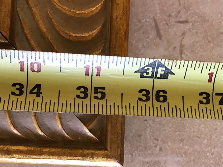 Gold Framed Leopard Print 39' X 36' [Photo 7]