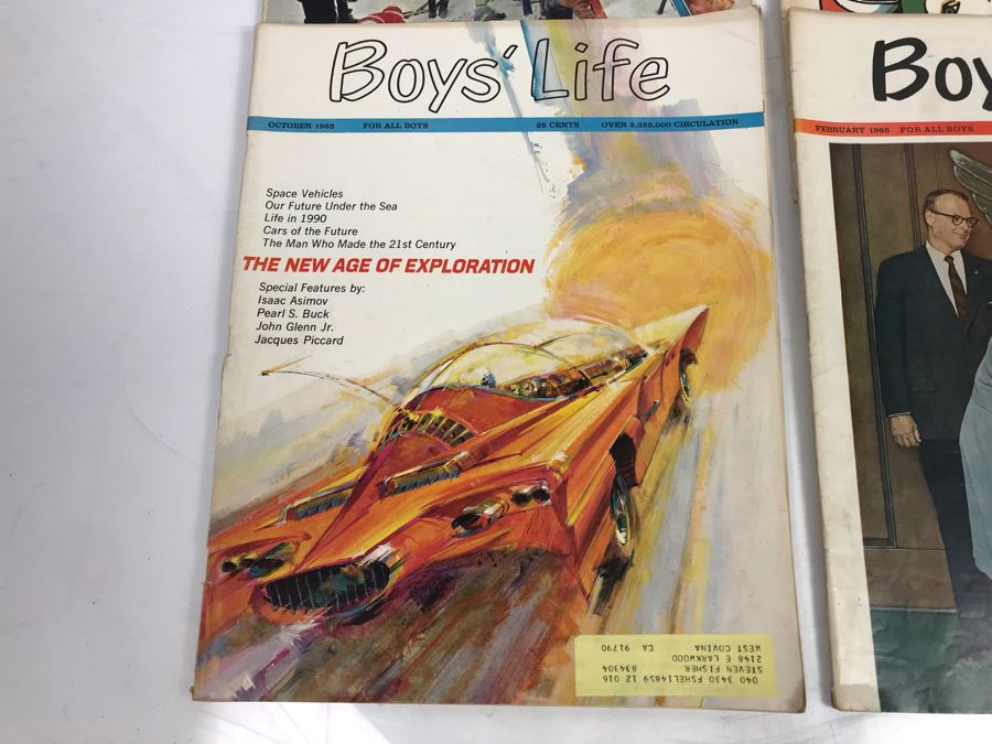 Collection Of (4) Vintage Boys' Life Magazines From 1965 [Photo 2]