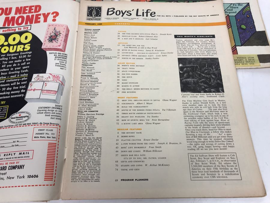 Collection Of (4) Vintage Boys' Life Magazines From 1965 [Photo 28]