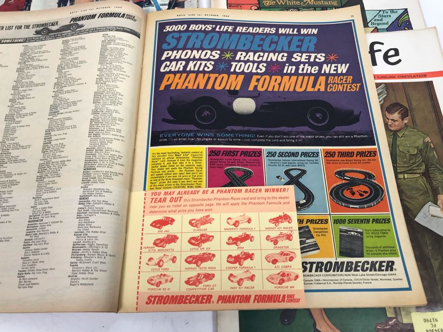 Collection Of (4) Vintage Boys' Life Magazines From 1965 [Photo 18]