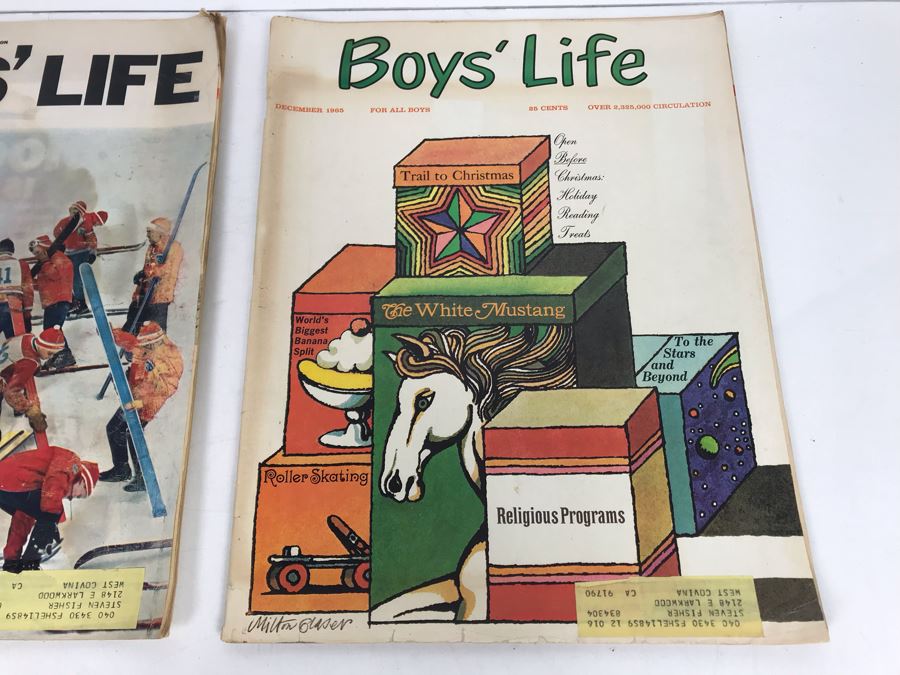 Collection Of (4) Vintage Boys' Life Magazines From 1965 [Photo 34]