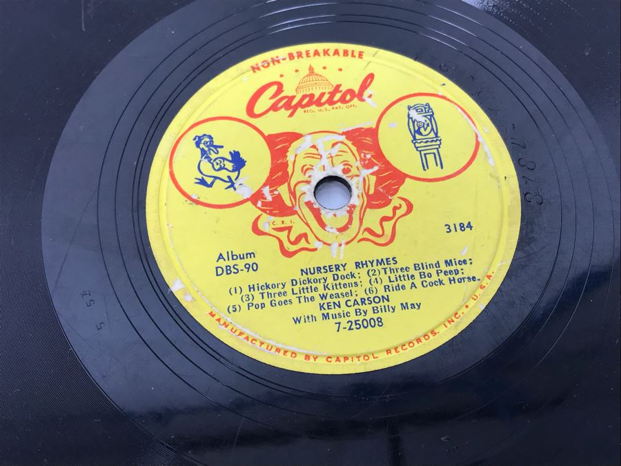 Collection Of Vintage Childrens Records: The Little Engine That Could, Walt Disney's Cinderella, Snow White And The Seven Dwarfs - See Photos [Photo 18]