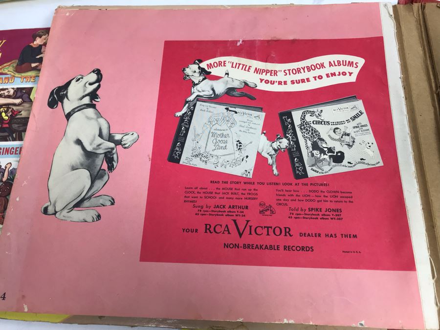 Collection Of Vintage Childrens Records: The Little Engine That Could, Walt Disney's Cinderella, Snow White And The Seven Dwarfs - See Photos [Photo 6]