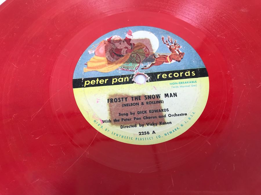 Collection Of Vintage Childrens Records: The Little Engine That Could, Walt Disney's Cinderella, Snow White And The Seven Dwarfs - See Photos [Photo 20]