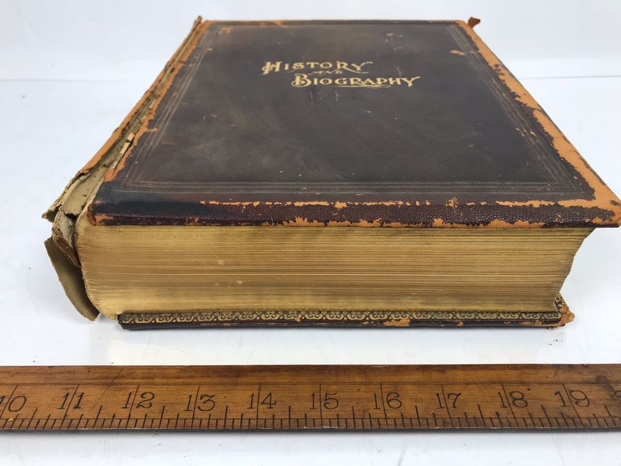 Antique 1901 Hardcover Book Historical And Biographical Record Of Los Angeles And Vicinity By J. M. Guinn Chapman Publishing Company [Photo 39]