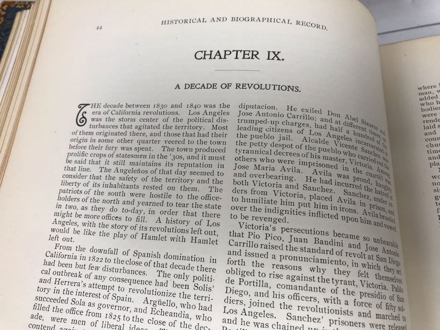 Antique 1901 Hardcover Book Historical And Biographical Record Of Los Angeles And Vicinity By J. M. Guinn Chapman Publishing Company [Photo 20]