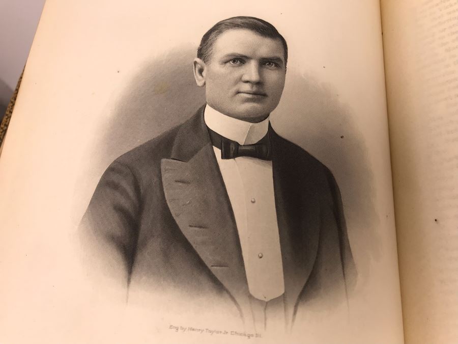 Antique 1901 Hardcover Book Historical And Biographical Record Of Los Angeles And Vicinity By J. M. Guinn Chapman Publishing Company [Photo 29]