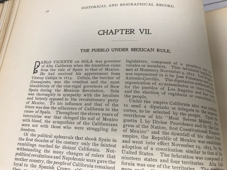 Antique 1901 Hardcover Book Historical And Biographical Record Of Los Angeles And Vicinity By J. M. Guinn Chapman Publishing Company [Photo 18]