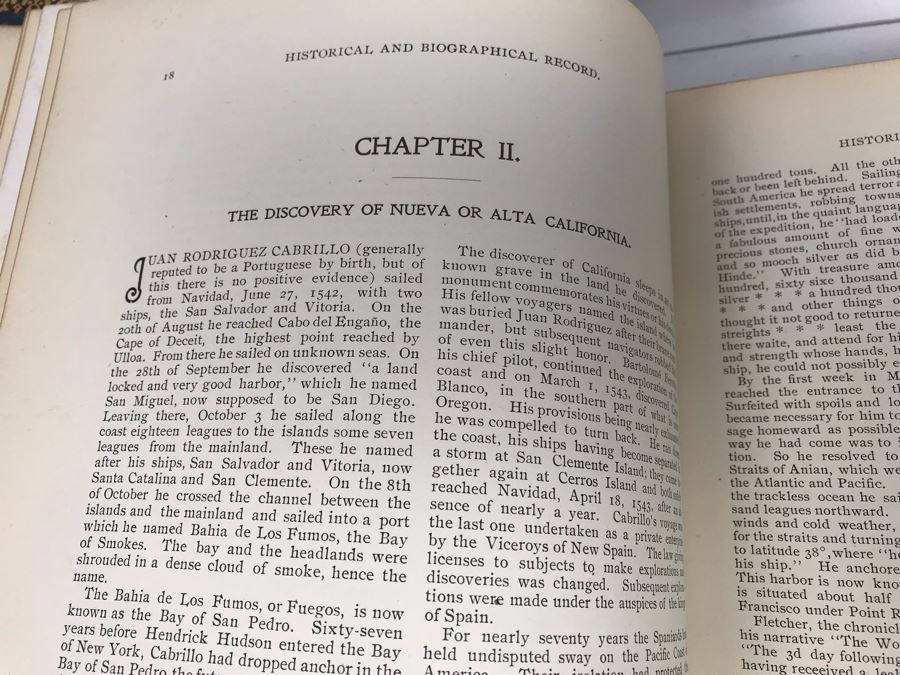 Antique 1901 Hardcover Book Historical And Biographical Record Of Los Angeles And Vicinity By J. M. Guinn Chapman Publishing Company [Photo 13]