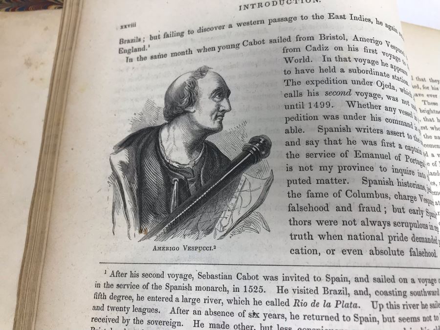Antique 1859 2 Volume Hardcover Book Set: Pictorial Field Book Of The Revolution (War For Independence) By Benson J. Lossing New York: Harper Brothers, Franklin Square With Eleven Hundred Engravings [Photo 32]