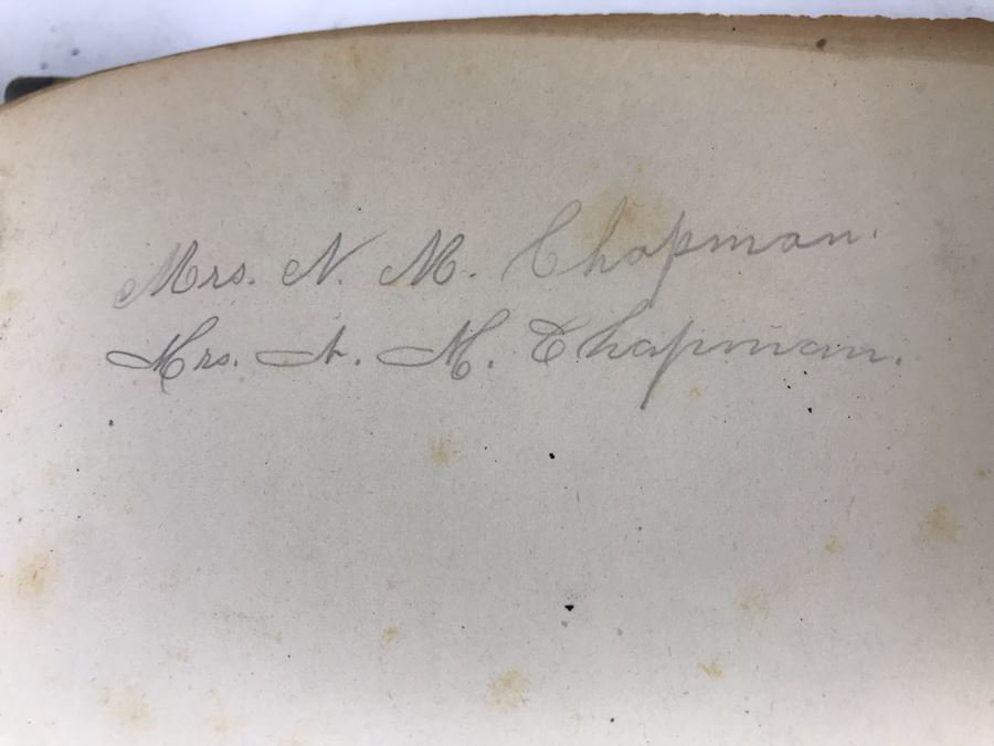 Antique 1859 2 Volume Hardcover Book Set: Pictorial Field Book Of The Revolution (War For Independence) By Benson J. Lossing New York: Harper Brothers, Franklin Square With Eleven Hundred Engravings [Photo 48]