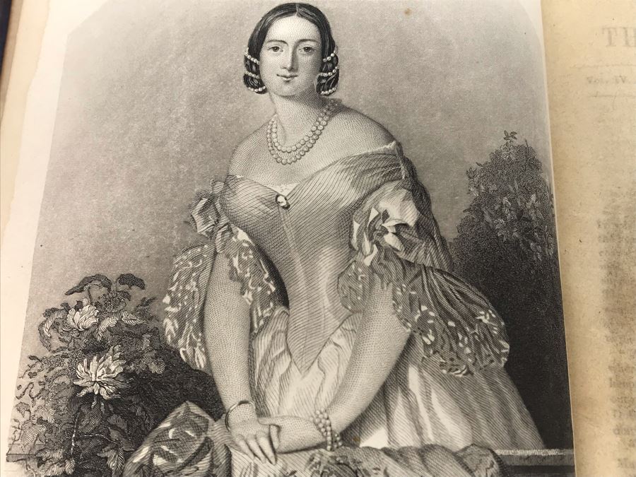 Antique 1846 Hardcover Book The Literary Garland, And Canadian Magazine; A Monthly Repository Of Tales, Sketches, Poetry, Music, Engravings New Series Volume IV Lovell & Gibson [Photo 20]