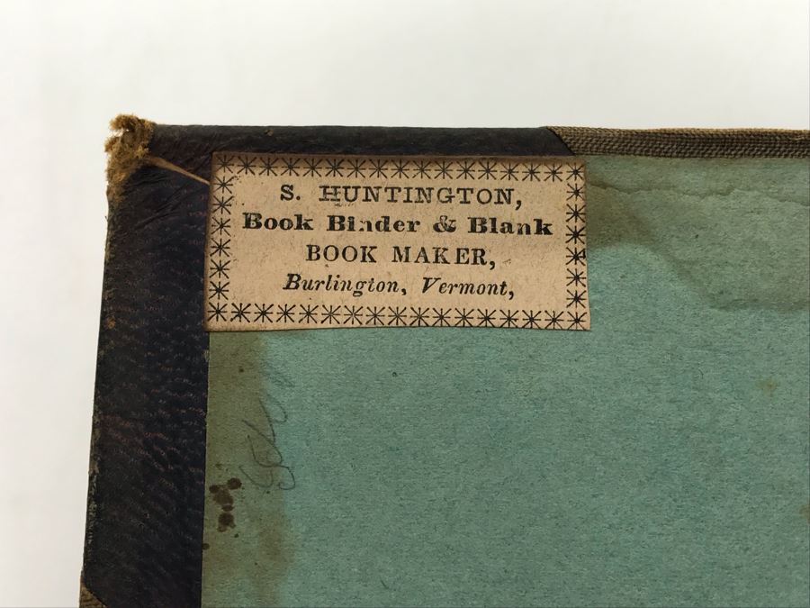 Antique 1846 Hardcover Book The Literary Garland, And Canadian Magazine; A Monthly Repository Of Tales, Sketches, Poetry, Music, Engravings New Series Volume IV Lovell & Gibson [Photo 29]