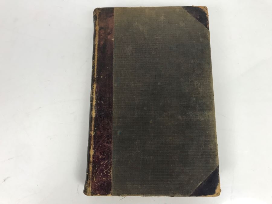 Antique 1846 Hardcover Book The Literary Garland, And Canadian Magazine; A Monthly Repository Of Tales, Sketches, Poetry, Music, Engravings New Series Volume IV Lovell & Gibson [Photo 6]