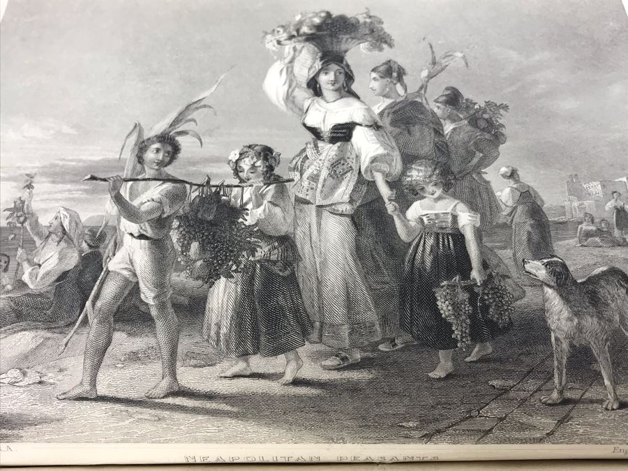 Antique 1846 Hardcover Book The Literary Garland, And Canadian Magazine; A Monthly Repository Of Tales, Sketches, Poetry, Music, Engravings New Series Volume IV Lovell & Gibson [Photo 22]