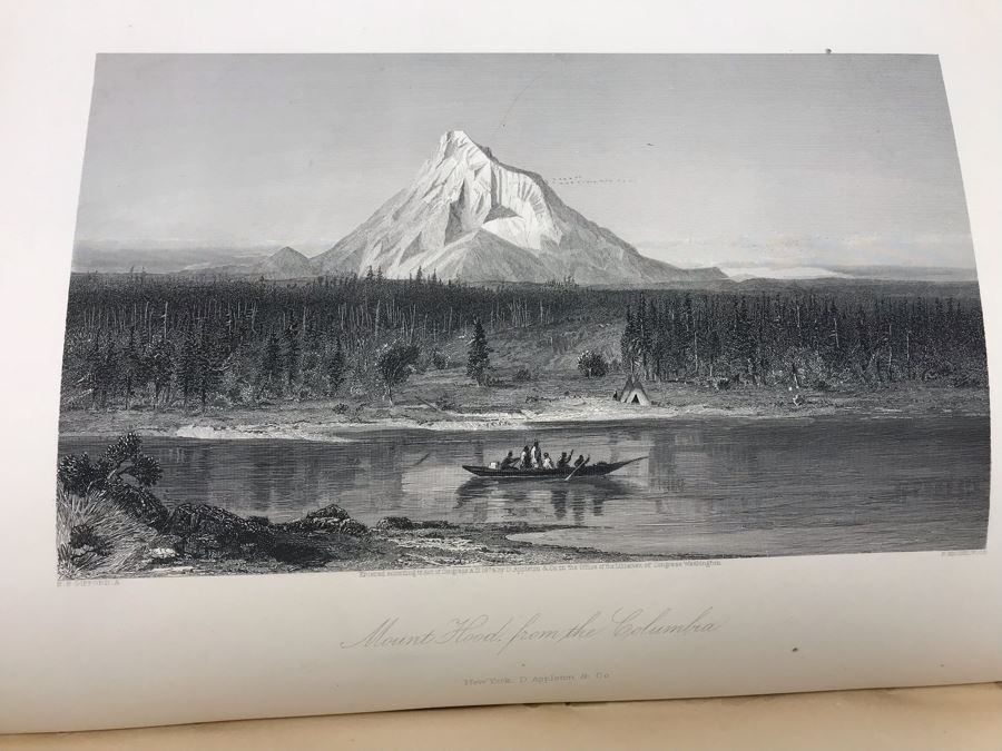Antique 1872 (Vol 1) And 1874 (Vol 2) Hardcover Books: Picturesque America; Or, The Land We Live In With Illustrations On Steel And Wood By Eminent American Artists 10.5' X 12.5' [Photo 24]
