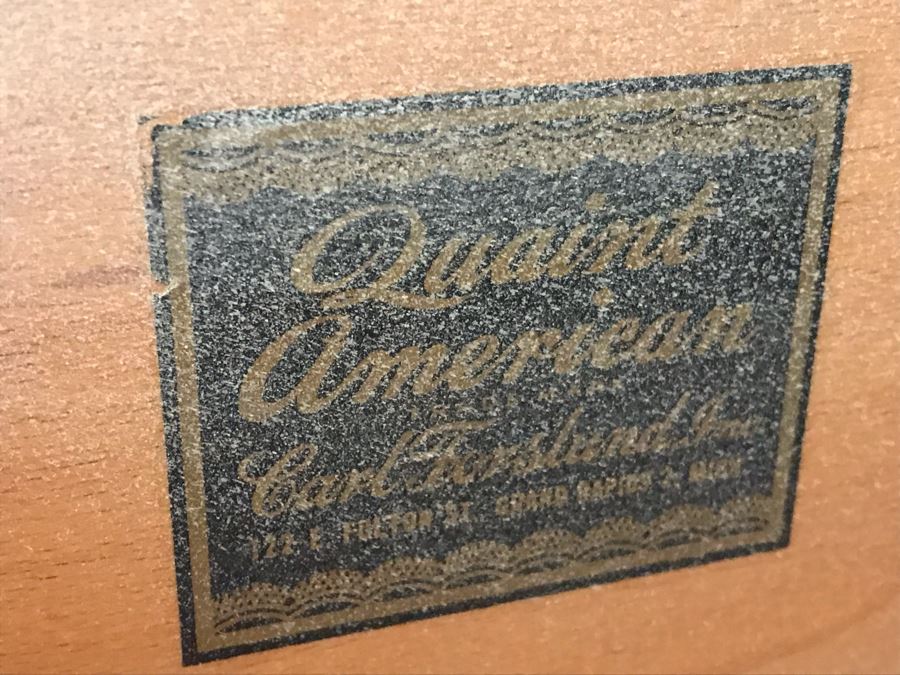 Drexel French Provincial 5-Drawer Chest Of Drawers Dresser And Quaint American Carl Forslund Inc 3-Drawer Nightstand [Photo 7]