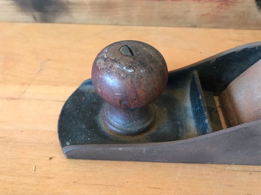 Antique Stanley Rule & Level Co Level With 1908 Patent, Vintage Wood Hand Plane, Pair Of Vintage Perfect Handle Screwdrivers Tools From H. D. Smith & Co And Old Tool [Photo 12]