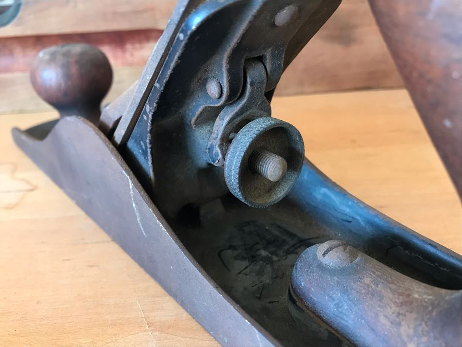 Antique Stanley Rule & Level Co Level With 1908 Patent, Vintage Wood Hand Plane, Pair Of Vintage Perfect Handle Screwdrivers Tools From H. D. Smith & Co And Old Tool [Photo 14]