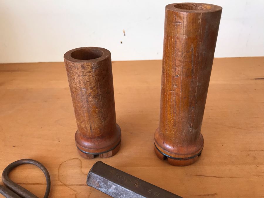 Old Tools Including A Chisel, Shears, Sharpener [Photo 7]