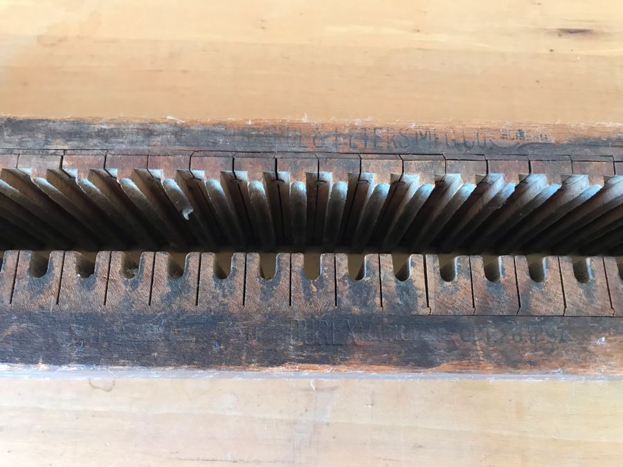 Antique DUREX Wooden Cigar Press Mold Tobacco [Photo 11]
