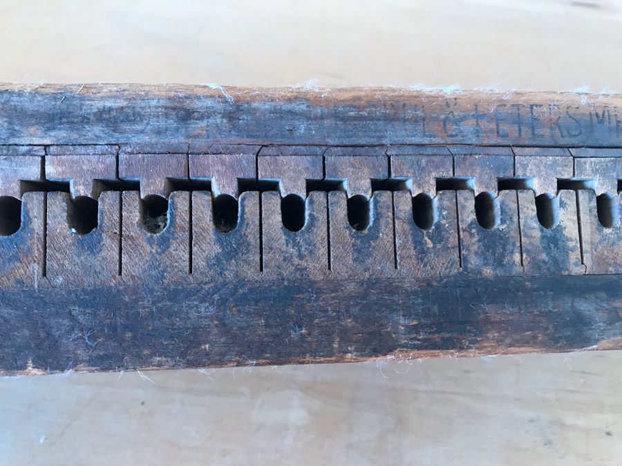 Antique DUREX Wooden Cigar Press Mold Tobacco [Photo 7]