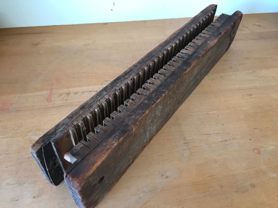 Antique DUREX Wooden Cigar Press Mold Tobacco [Photo 9]