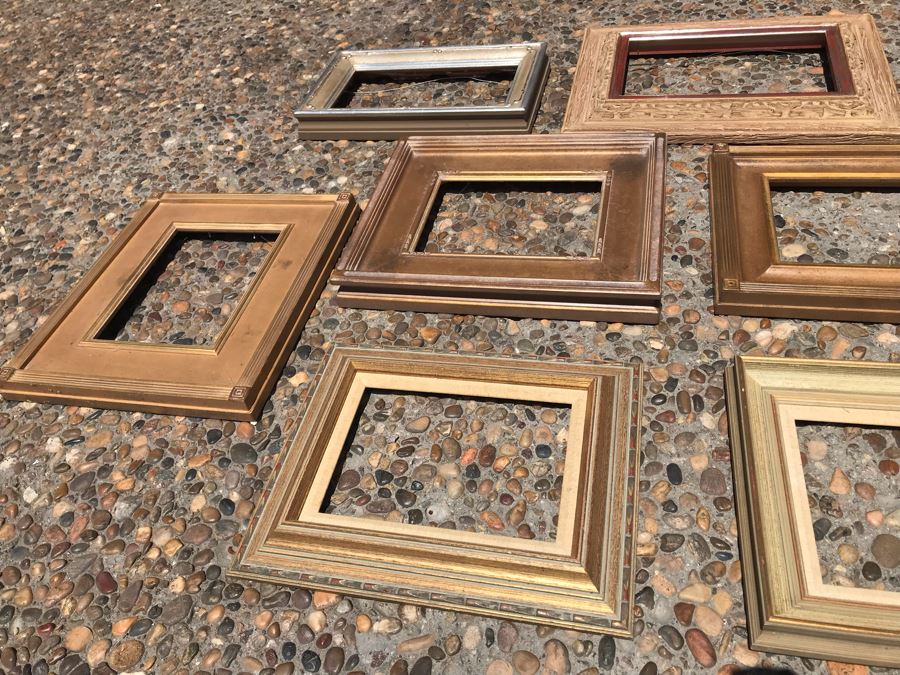 (7) High Quality Wooden Gilt Picture Frames Lot [Photo 4]