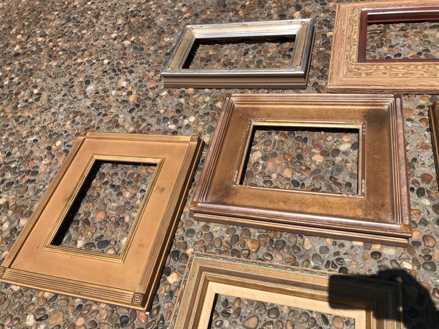 (7) High Quality Wooden Gilt Picture Frames Lot [Photo 8]