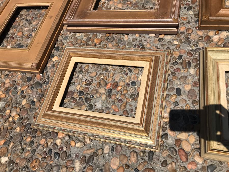 (7) High Quality Wooden Gilt Picture Frames Lot [Photo 7]