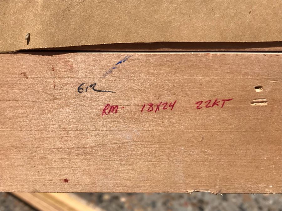 (3) High Quality Wooden Picture Frames Including Large 32 X 46 And 18 X 24 Frame [Photo 10]