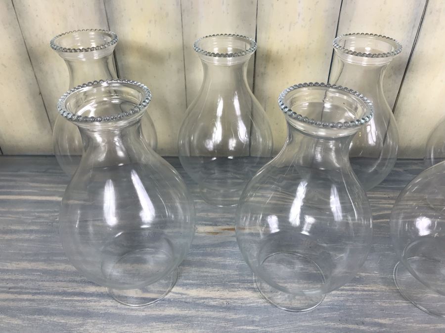 (12) Glass Hurricane Shades [Photo 2]