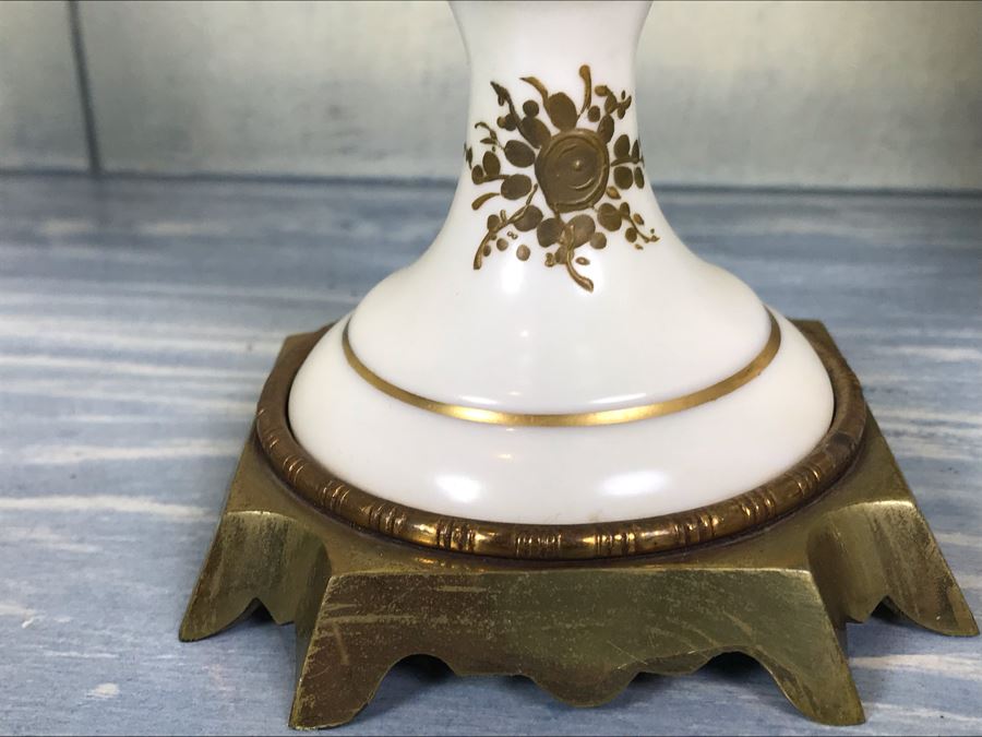 Pair Of Hand Painted French Vases Signed Andre [Photo 11]