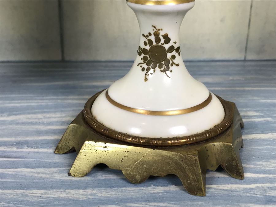 Pair Of Hand Painted French Vases Signed Andre [Photo 12]