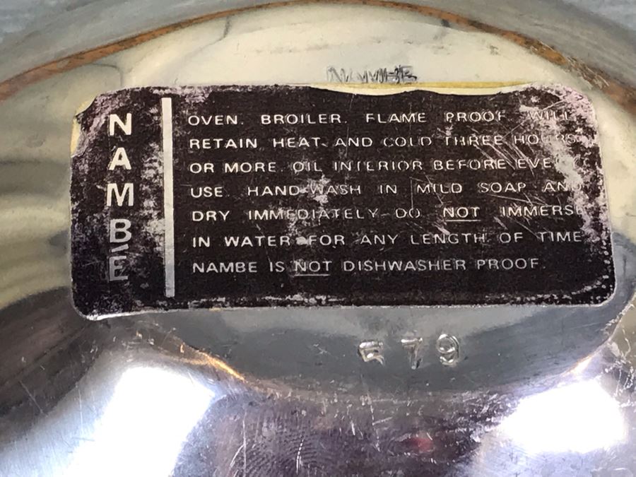 Pair Of Silver Metal Nambe Bowls 579 And 505 [Photo 6]