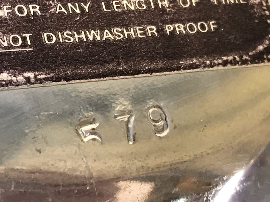 Pair Of Silver Metal Nambe Bowls 579 And 505 [Photo 8]