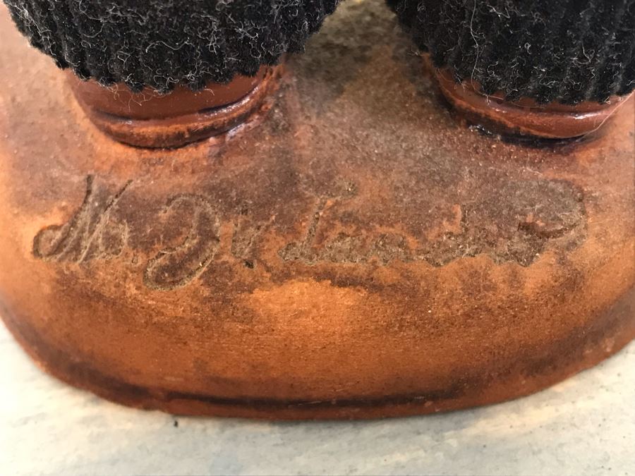 Signed Vintage French Farmer Doll [Photo 7]