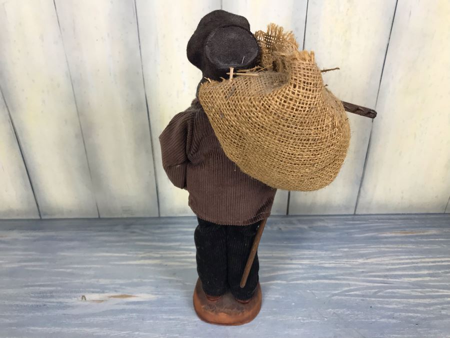 Signed Vintage French Farmer Doll [Photo 6]