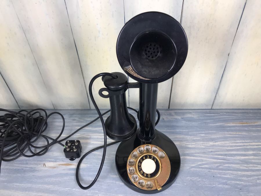 Vintage Candlestick Telephone [Photo 3]