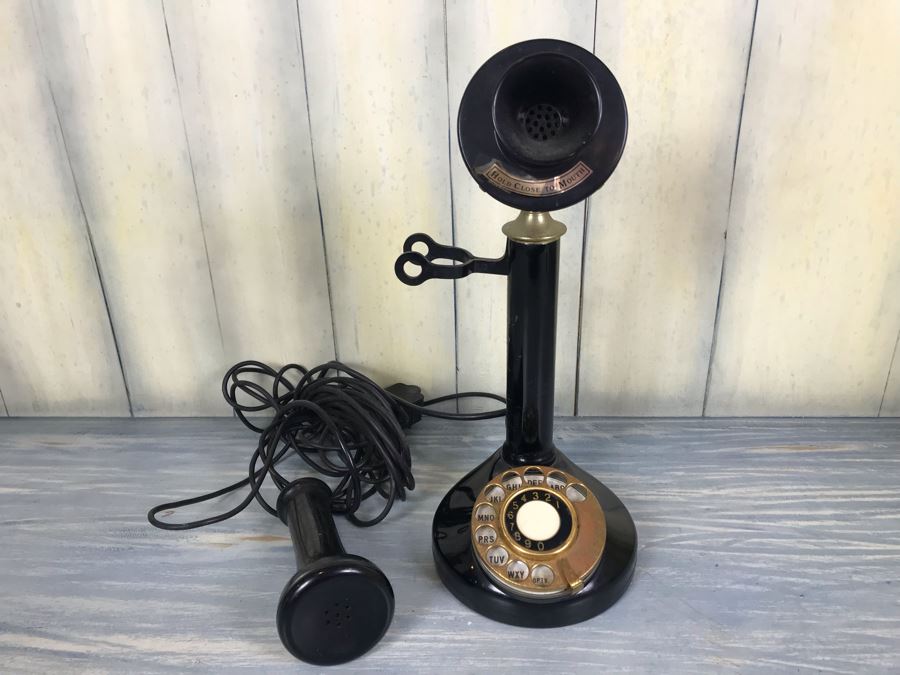 Vintage Candlestick Telephone [Photo 11]