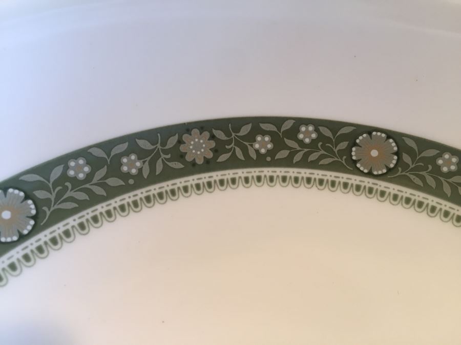 Elegant Royal Doulton English Fine Bone China Set Service Rondelay H5004 Pattern [Photo 9]