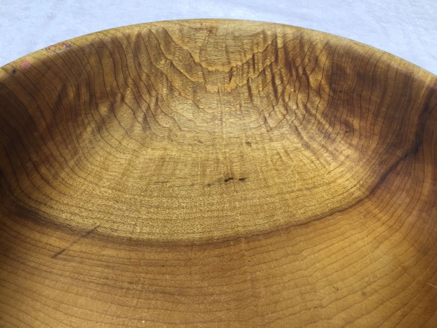 Myrtlewood Coos Bay OR Turned Bowl And Pair Of Baskets [Photo 9]