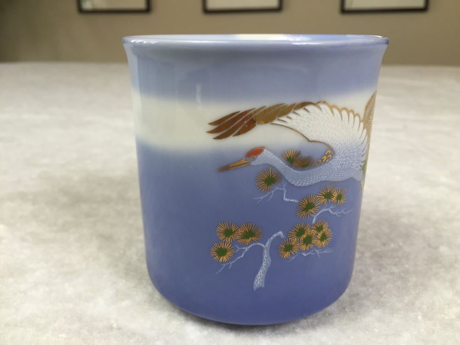 Set Of (6) Signed Japanese Coffee Cups [Photo 4]