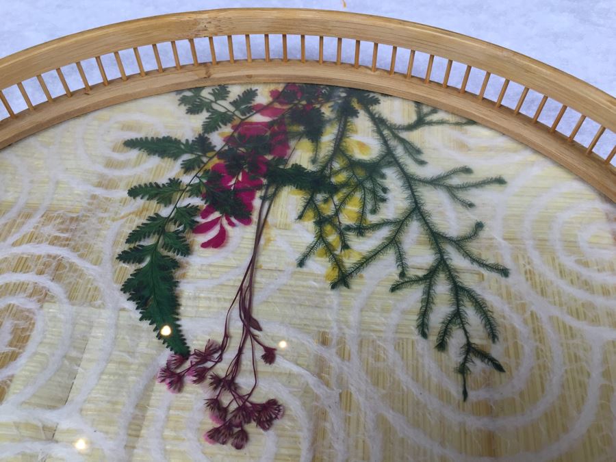 Butterfly Tray And (6) Drink Coaster Collection Plus (6) Shell Drink Coasters [Photo 5]