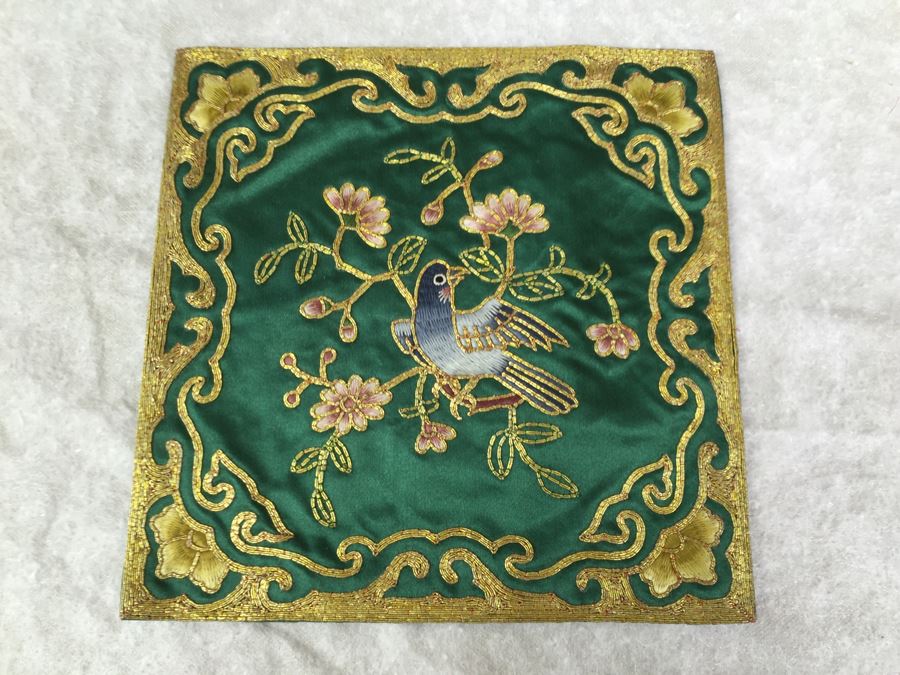 Chinese Silk Embroidery Place Mats [Photo 21]