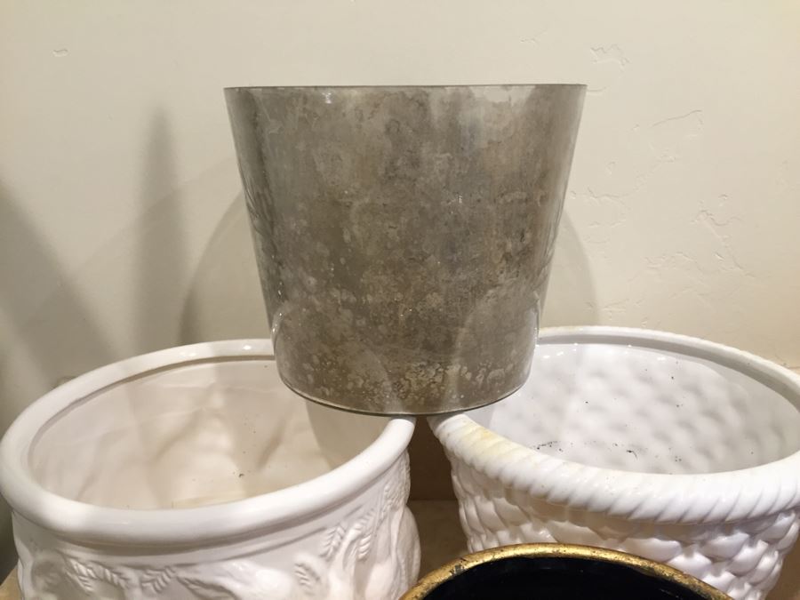 Just Added - Huge Flower Pot, Basket, Home Decor Lot - See Photos [Photo 7]