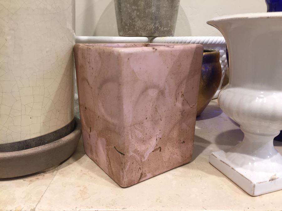 Just Added - Huge Flower Pot, Basket, Home Decor Lot - See Photos [Photo 3]