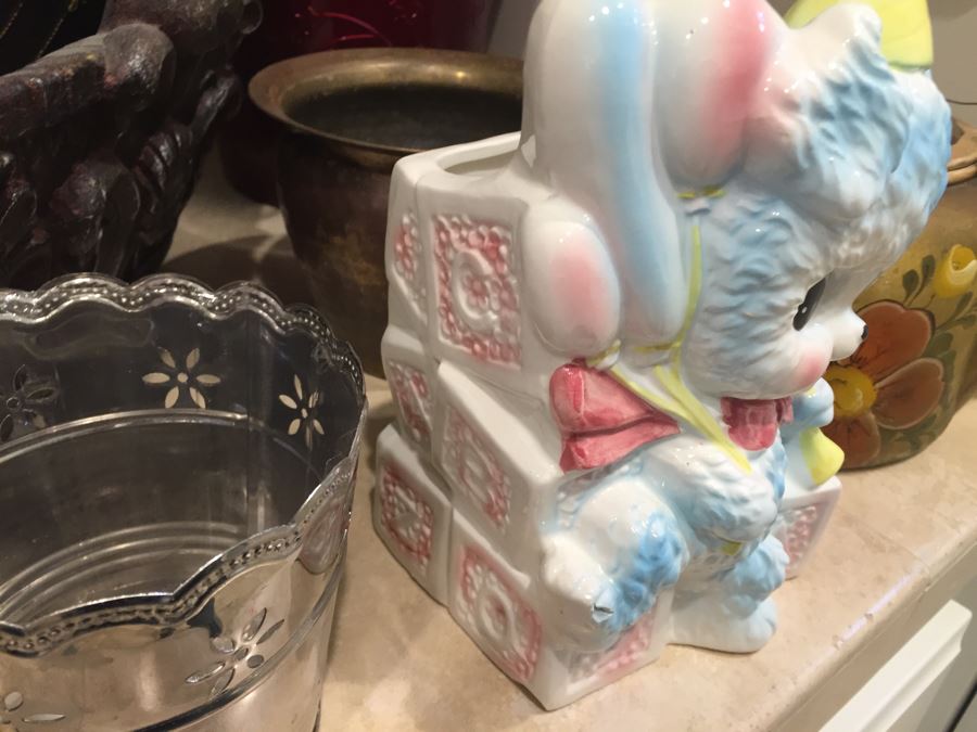 Just Added - Huge Flower Pot, Basket, Home Decor Lot - See Photos [Photo 20]