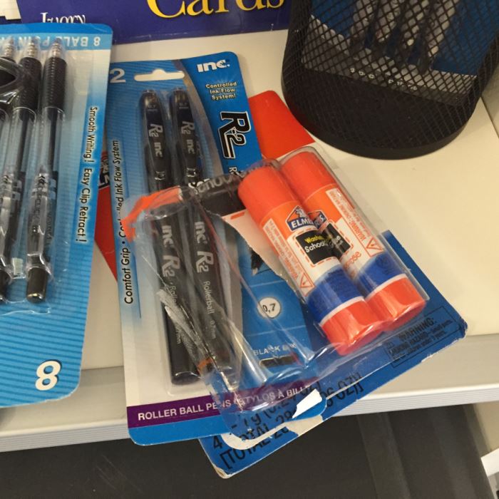 Just Added - Huge Office Supplies Lot With Pens, Envelopes, Printer Paper, Notepads, Binders, Folders, Post-It Notes, Glue Sticks - See Photos [Photo 15]