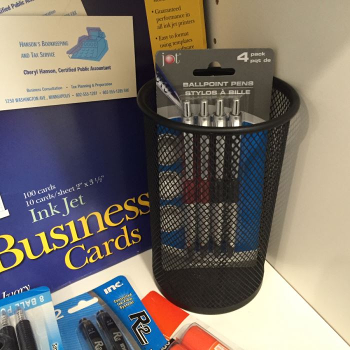 Just Added - Huge Office Supplies Lot With Pens, Envelopes, Printer Paper, Notepads, Binders, Folders, Post-It Notes, Glue Sticks - See Photos [Photo 16]